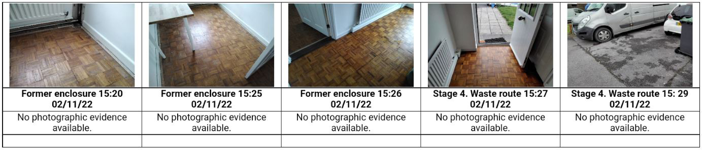 Stage 4 final assessment photos