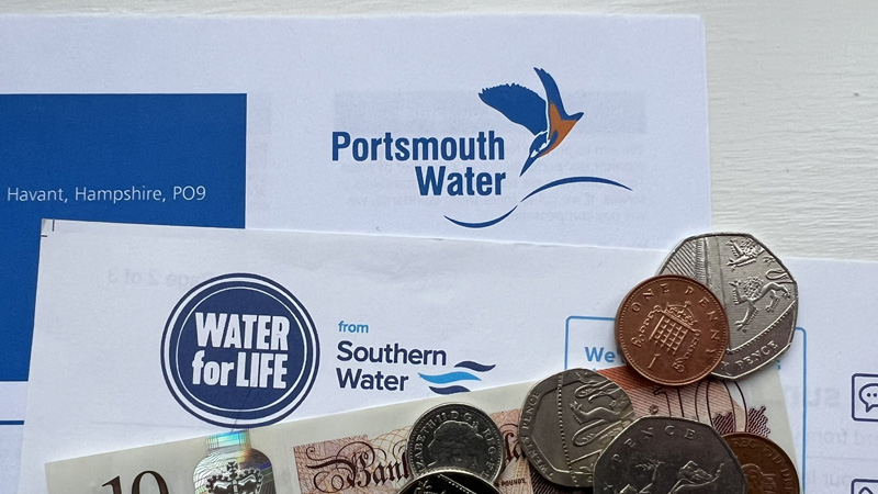 Water tariff comparison 2025 vs 2026